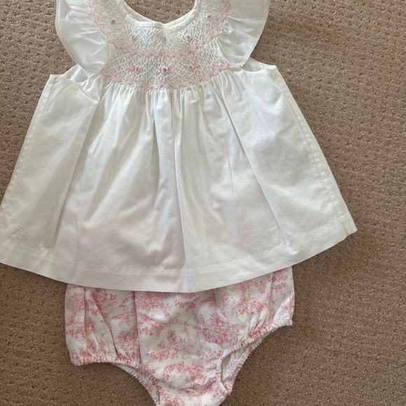 Ralph Lauren Other - Ralph Lauren baby girls smocked set 18m